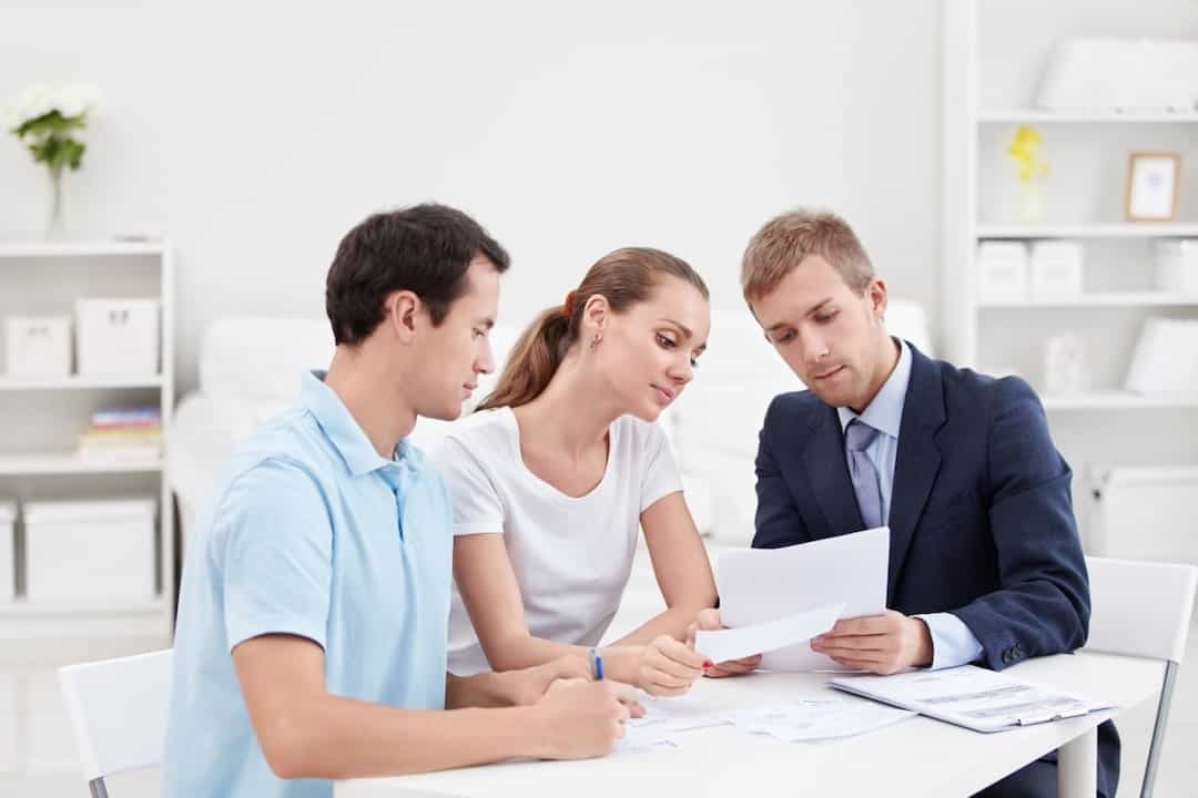 a couple getting debt counseling