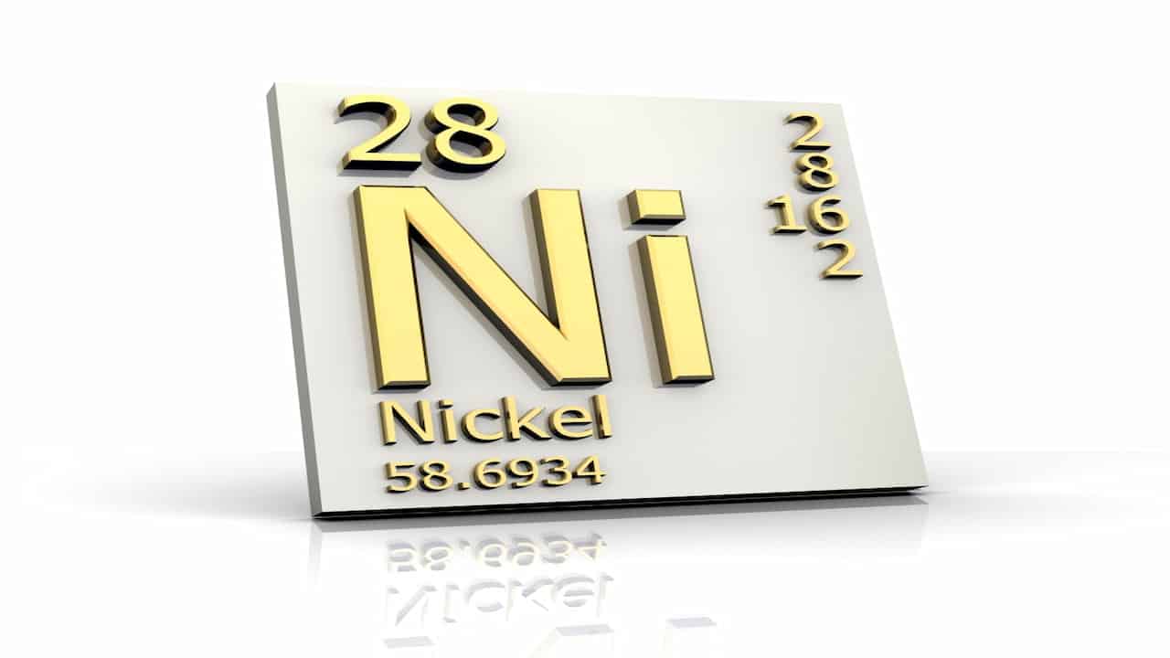 Nickel element symbol