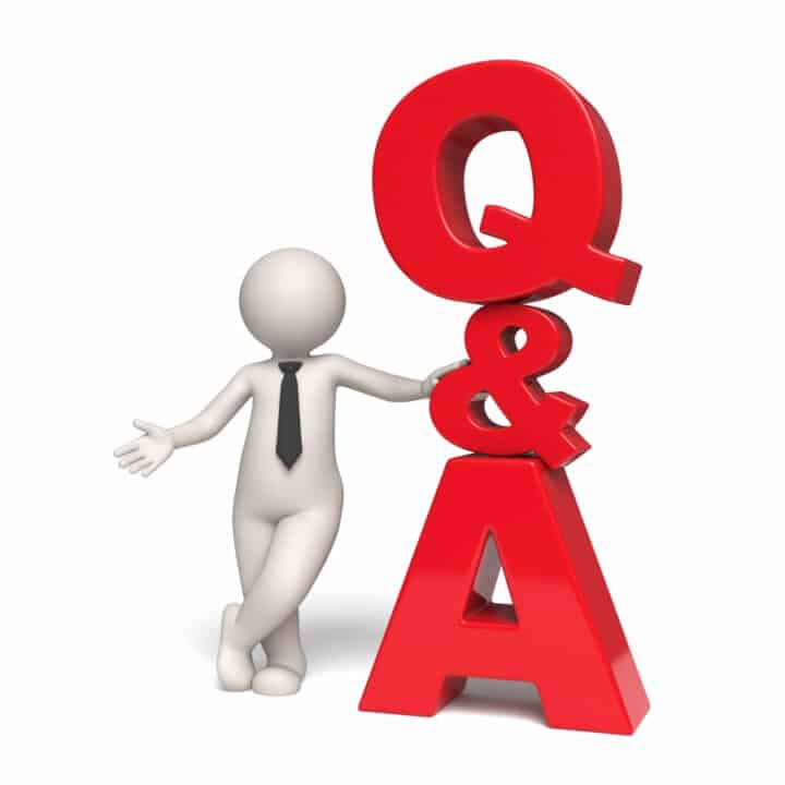 Q&A 3D icon