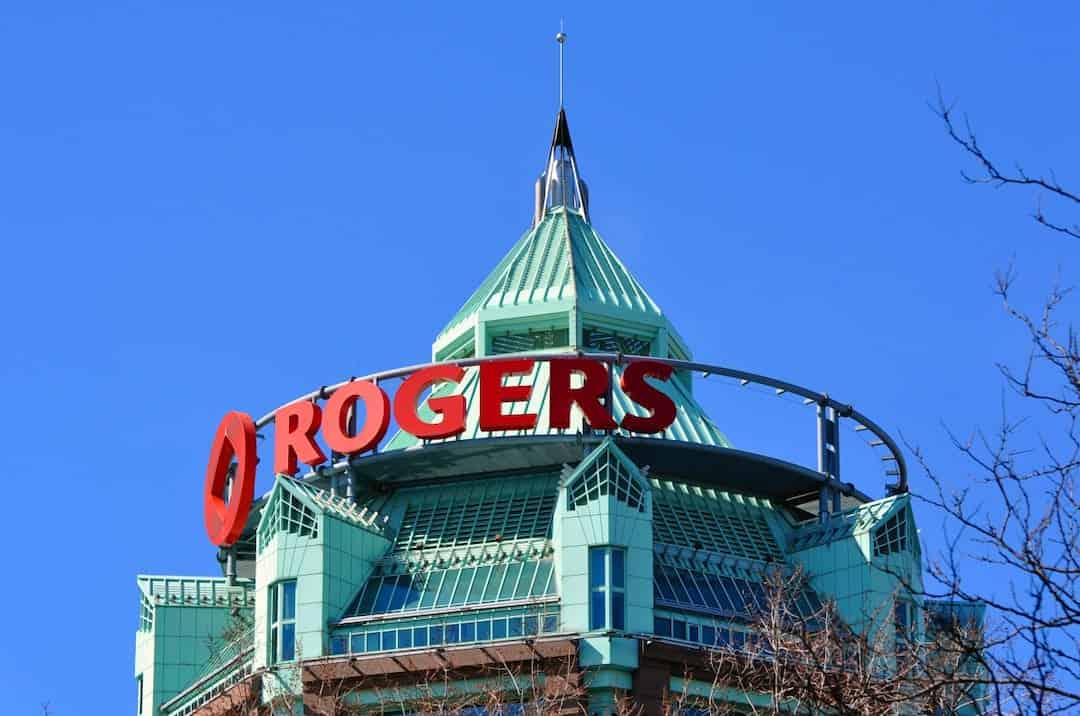 Toronto, Canada: The headquarters of Canadian telecom/media giant Rogers Communications Inc