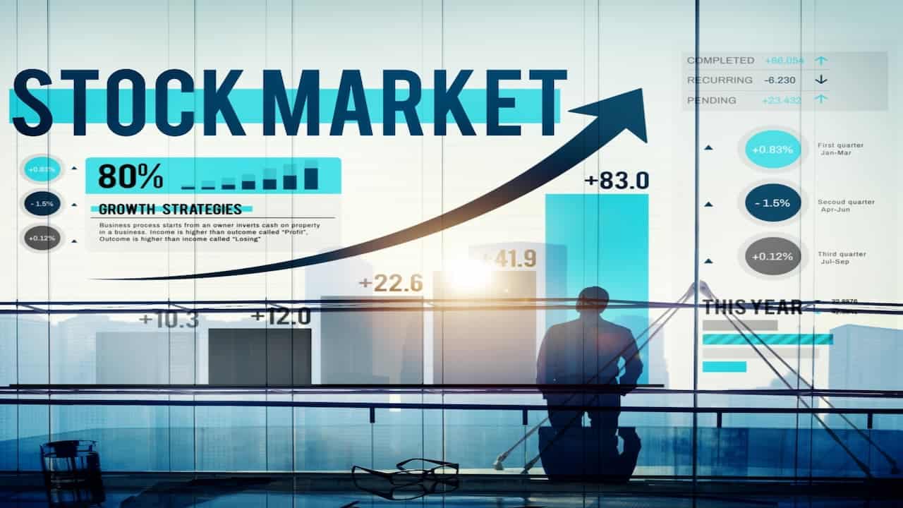 Stock market growth strategies graphs