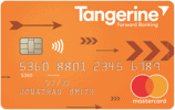 Cash back card by Tangerine