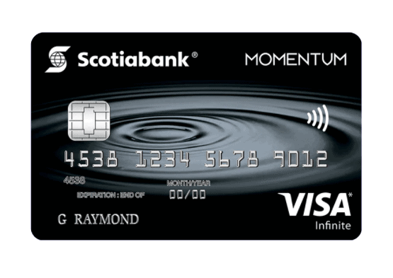 Scotiabank Momentum Visa Infinite Cash Back Card